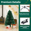 Pre-Lit Artificial Xmas Tree Holiday Party Christmas Tree 4 FT