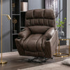 Electric Recliner Chair Lounge Massage Armchair Single Sofa with 2 Cup Holders