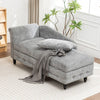 Comfortable Chaise Lounge with Storage Relaxing Multifunction Sofa Chair