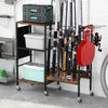 Fishing Equipment Organizer Fishing Rod Holder Gear Organizer on wheels