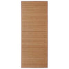 Rectangular Brown Bamboo Rug 120 x 180 cm