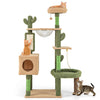 150 cm Cactus Cat Tree Indoor Multi-level Cat Tower w/ Sisal Scratching