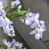 Artificial Realistic Wisteria Flower Tree Faux Plant for Indoor Décor