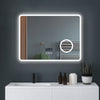 Illuminated Bathroom LED Mirror with Touch Switch Sensor Demister and Lights