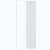 PVC Folding Concertina Door Gloss Sliding Door Panel Washable Bi Divider Screen
