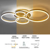 LED Ceiling Light Modern Aluminium Chandelier Lamp Kitchen Bed Living Room