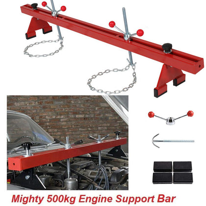 1102lbs Engine Gearbox Support Double Beam Stand Heavy Duty Motor Traverse Lift