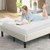 Single Electric Bed Warmer Heated Blanket Fits up to 40cm Mattress w/ 8 Temp