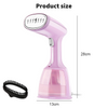 1500W Handheld Clothes Steamer Garment Portable Fabric Steam Heat Travel Iron