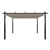Garden Pergola Awning Gazebo Outdoor Canopy Furniture 13FT Barbecue Shelter