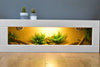 4ft Modern Reptile Vivarium with High Display Stand - LED Light Included