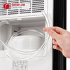 NETTA 12L Portable Digital Dehumidifier With Timer Drain Mould Control 2-Speed