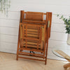 Bamboo Wood Recliner Garden Balcony Sun Lounger Deck Chair Folding Nap Bed Seat