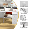 Manicure Nail Table Bar Art Spa Salon Beauty Drawers Storage Station Desk Table