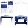Gazebo Marquee 3x3m Heavy Duty Garden Party Canopy Waterproof Tent with 4 Sides