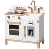 Robud Wooden ToddlerRole Play Kitchen Kids Pretend With Cooking Accessories Set