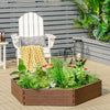 Garden Flower Raised Bed Above Ground Planter Flower Plant Pot Adjustable Shape