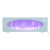 43inch White Freestand Wall Mounted Electric Fireplace Heater LED 7 Colour Fire