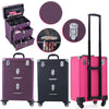 Large Makeup Case Hairdressing Nail Polish Trolley Cosmetic Vanity Storage Box