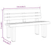 Green Garden 110 x 52 x 71 Polypropylene, , Garden , Garden Lounger, , I7V9