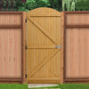 Wooden Garden Gate Pedestrian Wooden Gate Timber Entrance Pathway Cottage Gate