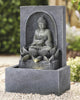 NEW Solar Powered Garden Water Feature with LED Lights Water Fountain Outdoor
