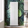 Vertical Radiator Anthracite White Black Flat Panel Modern Tall Rads Double 1800