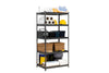 Rhino Racking Wire Shelving Unit, Black, 1000kg Load Weight, 183x90x60cm