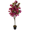 Artificial Pink Bougainvillea Tree 120cm Flowering Blossom