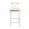 High Dining Table & Chairs Set Solid Wood Desk Seat Kitchen Height Breakfast Bar