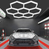 Led Hexagon Lights Customize 7 Grid System Honeycomb Light for Garage Home Lamp