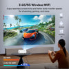 4K UHD LED Android Projector 5G WiFi Bluetooth Office Home Theater HDMI USB Mini