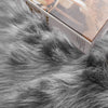 Large Shaggy Rug Fluffy Rugs Anti-Slip Living Room Bedroom Grey Carpet Floor Mat