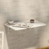 Drop-leaf Wall Table Fold Down Study Writing Desk Kitchen Floating Storage Shelf