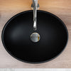 Countertop Basin Bathroom Sink Ceramic Oval Washbasin Sink Vessel