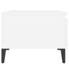 Side Tables 2 pcs White 50x46x35 cm Engineered WoodNew