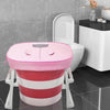 Folding Bathtub Portable Bath Tub Adult Spa Sauna Soaking Barrel 113/138/153cm