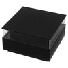 Coffee Table with LED Lights Storage Tea Table High Gloss Black for Living Room