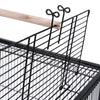 Large Bird Cage Pet Aviary Parrot Cage Cockatiel Budgie Feeding Stand with Perch