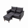 Modern L-Shaped Corner Sofa 2 3 Seater Armchair Couch With Footstool