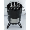 Callow Vertical Charcoal BBQ Smoker Grill - BBQ Smoker Fish & Meat Smoker Cooker
