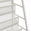 Mobile Children Kids Book Rack Shelf Sling Storage Baskets Organizer Bookcase UK