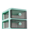 3-6Tier Plastic Chest of Drawers Bedside Cabinet Home Tidy Storage Shelving Unit