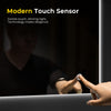 LED Bathroom Mirror Light Demister With/no Shaver Socket Bluetooth