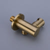 Bathroom Shower System Brass Rainfall Mixer Set Bath Tap Faucet Kit Brushed Gold