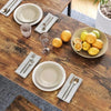 Breakfast Bar Table And Stools Kitchen Pub Dining Room Industrial Furniture Set