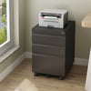Lockable Office Home Filing Cabinet Cupboard on Castors Chest Drawers Storage
