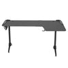 L Shaped Gaming Desk RGB Light Standing Desk Rising Sit Stand Up Corner PC Table