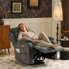 Electric Recliner Chair Sofa Massage Armchair with Cup Holder/Wireless Charging