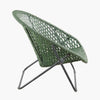TOBS 2 Seater Bistro Set Outdoor Rattan Foldable Chairs and Tempered Glass Table